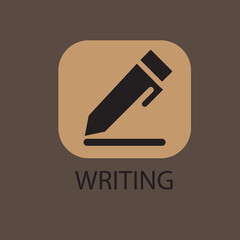 Poster - Edit icon vector. Pencil, Write icon symbol illustration