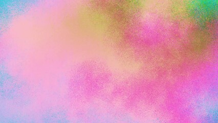 Fototapete - Seamless colorful abstract background with rough grain for loop playback. Dynamic gradient animation with grainy grains on abstract background