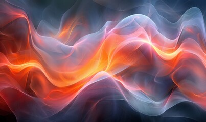 Abstract light wave background