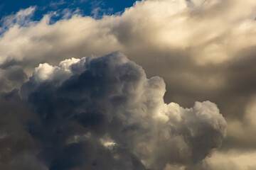 Wall Mural - beautiful sky and clouds	