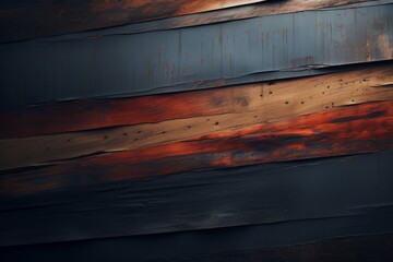 Wall Mural - an abstract painting of a rusty metal wall