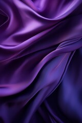 Wall Mural - an image of a purple silk fabric