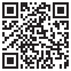 sample qr code icon isolated on white background
