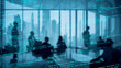 © metamorworks - Group of people working in office and digital technology concept. System engineering.