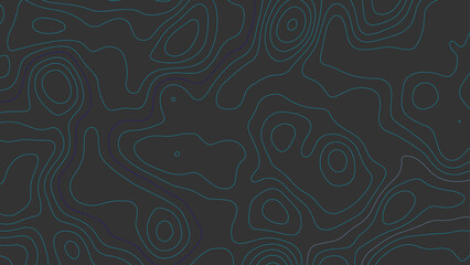 Wall Mural - Abstract background with topographic contour map with geographic line map. Vector illustration of topographic line contour map design.