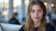 © studio clever - Customer Service Representative in a Modern Office - Generative AI