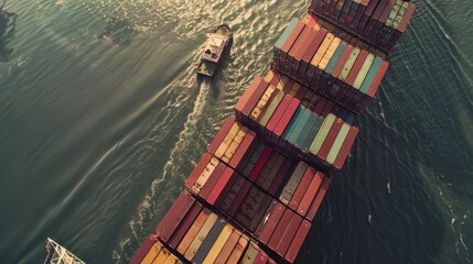 Wall Mural - Boats on water