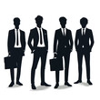 © Muhammad - silhouette of people , business people silhouettes , family silhouette , friends silhouettes