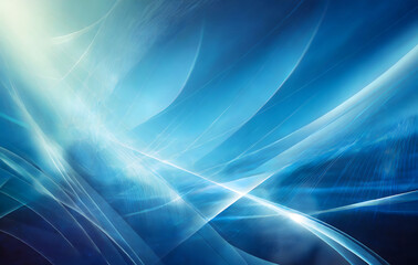 Sticker - abstract blue background. generative ai.