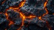 © addymawy - Molten Lava Flowing Through Cracks in the Earth
