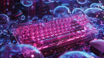 Keyboard background