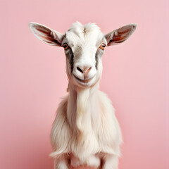 Poster - portrait of a goat