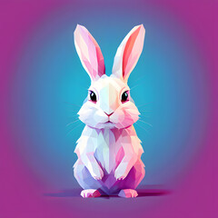 Wall Mural - easter bunny