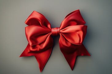 Sticker - Red Ribbon Bow