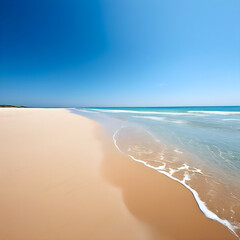 Canvas Print - beach and sea