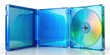 © Udomner - Blank Blu-ray case in RGB colors, blank, Blu-ray, case, RGB, colors, blank case, electronic, digital, storage, technology