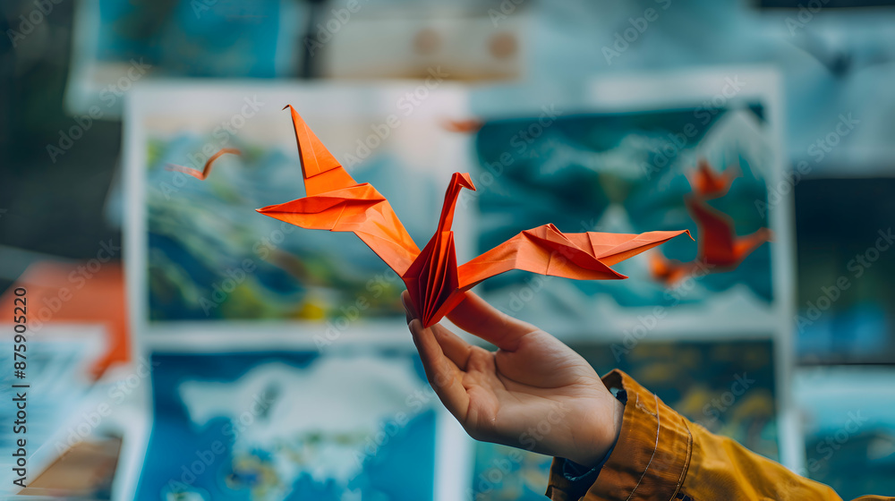 Risk Management: A Japanese risk management expert presenting a ...