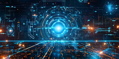 Futuristic Technology Background