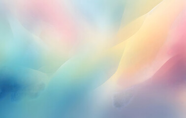 Sticker - smooth pastel colored abstract background. generative ai.