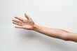 © Alona - Hand Stretch. Finger Stretching Exercises for Wrist Health on White Background