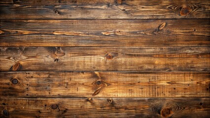 Canvas Print - Old brown wood background with a rustic and weathered texture, vintage, aged, wooden, plank, backdrop, antique, distressed