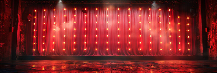 Wall Mural - background with lights