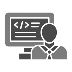 Sticker - Programmer Icon