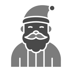 Sticker - Santa claus Icon