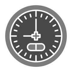 Canvas Print - Clock Icon