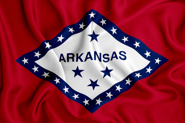 Wall Mural - state of Arkansas national flag