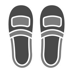 Wall Mural - Slippers Icon