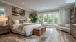 © .IT_ART. - Interior of a luxurious master bedroom. Ai generated