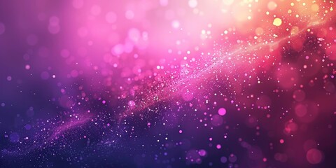 Wall Mural - Retro grainy gradient banner background pink purple grain texture magenta glowing light blurred colors poster backdrop design, Generative AI