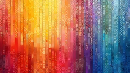 Poster - abstract colorful background