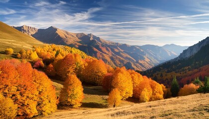 Poster - autumn in the mountains