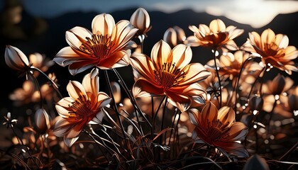 Canvas Print - feuerblumen