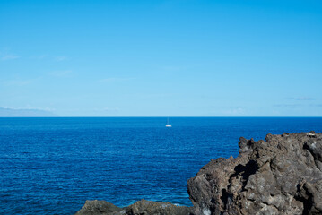 Wall Mural - Atlantic Ocean and Los Gigantes view from Tenerife Island Spain