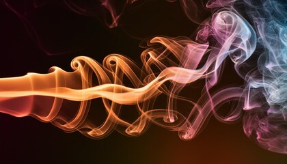 wave abstract background smoke for slide and template presentation colorful and modern background