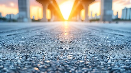 Poster - snow on the street