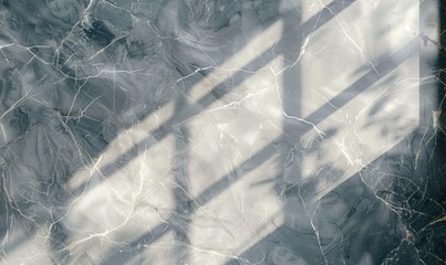 Wall Mural - Top view of a grey marble countertop