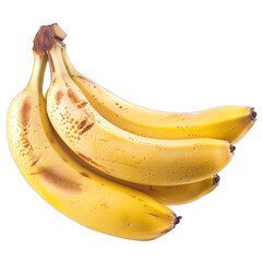 Wall Mural - Yellow banana isolated