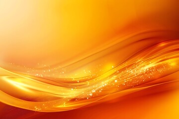 Wall Mural - Abstract empty graphic background of orange yellow and gold color with a gradient and shape 