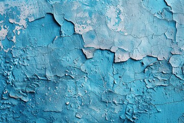 Blue textured concrete background created with Generative AI