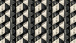 © edojob - Abstract geometric surface forming seamless 3d pattern