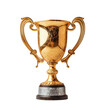 © Zain khan - Gold trophy cup on isolated transparent background