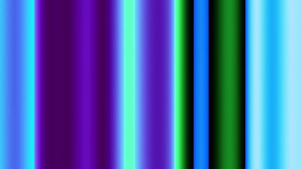 Leinwandbilder - Looping video colorful vertical lines rotate. Abstract 3D render 4k