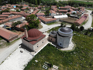 Wall Mural - Uryan Baba Tomb, located in Eskişehir, Turkey, was built in the 15th century.