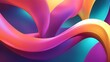 © rizkan - Gradient color abstract fluid shapes background