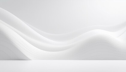  A contemporary header with a smooth white background, adorned with abstract pastel-colored w