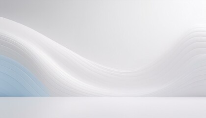  A contemporary header with a smooth white background, adorned with abstract pastel-colored w